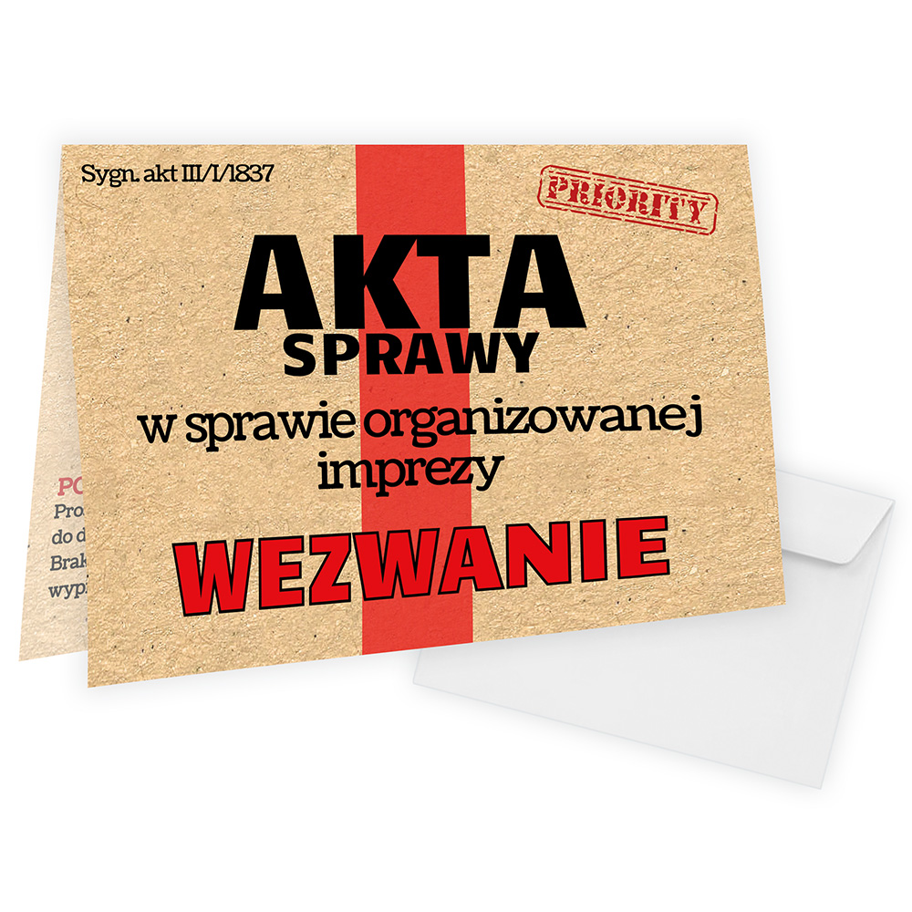 Zaproszenia Ogólne Akta Sprawy (s)
